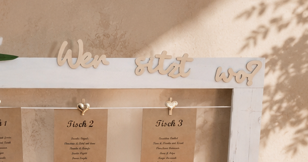 Edelweiß Sitzordnung Hochzeit